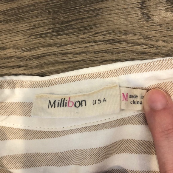 Light pink and white blouse - Picture 5 of 5